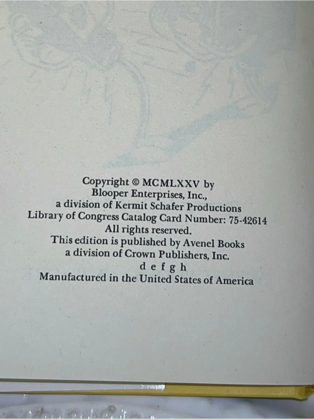 Vintage Hardcover edition of 
